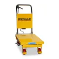 Fahrbarer Hubtisch 300 kg, 900 mm Hubhöhe 855 x 500 mm Plattform Scherenhubtisch