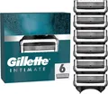 Gillette Intimate Rasierklingen für Intimbereich, 6 Intimrasierer Gleitstreifen
