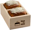 bax im Holz Brot-Holzbackrahmen Backform aus massivem Buchenholz / Einfach