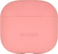 Decoded, Stoßfeste Silikonhülle für AirPods 4 mit LED-Anzeige, Rosa