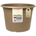 Heimwerkercenter Blumentopf MePla Blumentopf Cylindro ø60 cm, Taupe, wetterfester Kunstoff grau 60 cm x 43 cm x 60 cm