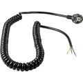 AS Schwabe 70424 Strom Anschlusskabel Schwarz 1 m