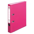 herlitz Ordner Rückenbreite 5 cm DIN A4 Kunststoff pink 11053691