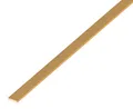 Alberts Flachstange Messing Flachmaterial Messing Flachstange 1000 x 7 x 2,5 mm