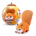 Pets Alive Scurry'n Squirrel (Orange) von ZURU – Interaktives Roboter-Haustier, Bewegliches Eichhörnchen mit realistischen Bewegungen und Geräuschen, ab 2 Jahren