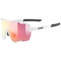 UVEX Brille sportstyle 236 S white mat/mir.red / one size / white mat