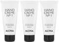 3x Alcina Handcreme No.1 pflegende Kosmetik 50 ml