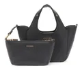 GUESS Calista 2 in 1 Mini Tote Handtasche Umhängetasche Tasche Black schwarz Neu