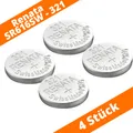 4 x Renata 321 SR616SW Silberoxid Blisterware SR65 Uhrenbatterie Knopfzelle