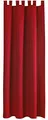 Bestlivings Blickdichte (Rot) Gardine mit Schlaufen in 140x245 cm (BxL), Vorhang Dekoschal als Sichtschutz