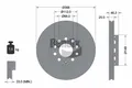 2 PCS BENDIX Braking BDS1070HC Brake Disc