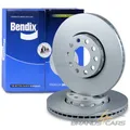 2x BENDIX BREMSSCHEIBE Ø288 VORNE FÜR AUDI A4 B5 B6 B7 A6 SEAT EXEO VW PASST B5