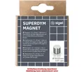 5 sigel Neodym-Design-Magnete Zylinder 'Strong' C5, 5er Set
