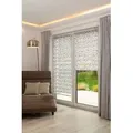 Doppelrollo Delphi, K-HOME, Lichtschutz, ohne Bohren, Klemmfix, im Fixmaß grau 75 cm x 150 cm