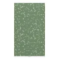 GARDINIA Plissee zum Klemmen, Blickdichtes Faltrollo, Alle Montage-Teile inklusive, Plissee verspannt mit Zwei Bedienschienen, Japandi Ginkgo Jade Green, Grün, 40 x 130 cm