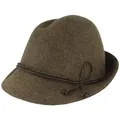 Breiter Allgäuer Trachtenhut Oliv 50