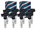 8x BOSCH Zündspulen für BMW Z8 Roadster E52 4.9 7er E65 E66 E67 745i Li