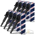8x BOSCH ZÜNDSPULE FÜR ALPINA B7 BMW 5-ER E60 6-ER 7-ER E65 X5 E53 E70 Z8 N62