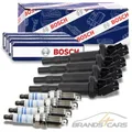 4x BOSCH ZÜNDSPULE + ZUNDKERZE FÜR BMW 3-ER E46 E90 5-ER E60 X1 E84 X3 E83 Z4