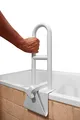 PEPE Mobility - Badewannen Einstiegshilfe Senioren, Haltegriffe Badewanne ≥8 cm, Haltegriff Bad Weiß, Ein und Ausstiegshilfe