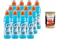 Italian Gourmet Sportdrink Cool Blue 12×50cl – Erfrischungsgetränk mit Mineralien für Hydration & Energie, perfekt für Training & Fitness + Italian Gourmet Polpa