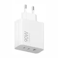 Xiaomi 90W HyperCharge Power Adapter 3-Port EU Ladegerät GaN, 2x USB Type-C