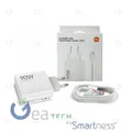 XIAOMI Originaler Hypercharge Ladegerät Set Combo + USB-C Kabel 1M 90W Weiß