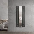 Spiegel Heizkörper Anthrazit Designheizkörper Handtuchheizung Radiator 45x120 cm