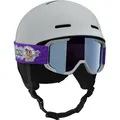 SALOMON Kinder Helm HELMET PLAYER COMBO Ice Flow