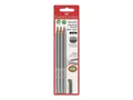FABER-CASTELL GRIP 2001 - Bleistift - B (Packung mit 3)