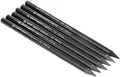 6 Stück Graphitstifte holzfrei Bleistifte für Skizzen in Schwarz mit verschie...