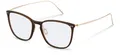 Rodenstock R7134 D000  brown, gold 55/18/145 Damen Brillen