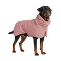 Spark Paws Hunderegenmantel, wasserdichte Winddichte Regenjacke, für kleine, mittlere, große und extra große Hunde, reflektierend, atmungsaktiv, mit vollständigem Körperschutz - Sea Pink, 4XL