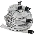 SpiceFlow Bauschlauch Industrieschlauch GEKA-kompatibel 10 Meter Feuerwehrschlauch Gartenschlauch VA-Draht 16 Bar