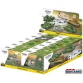 Cobi Historical Collection World War II 3108 CDU Tanks Scale 1/72 Display 12 Stück 3108