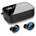 Bluetooth Kopfhörer für Samsung Galaxy S25 S24 S23 S22 S21 FE Ohrhörer InEar Earbuds - Schwarz