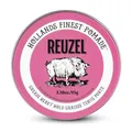 Reuzel Pink Grease Pomade, starker Halt, mittlerer Glanz, Pomade auf Ölbasis, ganztägiger Halt, 3,38 oz/95g