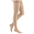 mediven comfort CCL2 AG Kompressionsstrümpfe normal (72-83 cm) o. Fußspitze Noppenhaftband