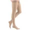 mediven comfort CCL2 AG Kompressionsstrümpfe normal (72-83 cm) o. Fußspitze Noppenhaftband III beige