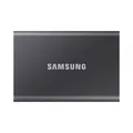 1 TB Samsung Tragbares externes T7 USB3.2 Solid-State-Laufwerk - Titan Grey
