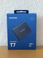 Samsung T7 Portable SSD - 1 TB - USB 3.2 Gen.2 External SSD Titanium Grey