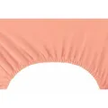 DecoKing Spannbettlaken Spannbettlaken 100% Baumwolle Schlafzimmer Bettlacken Betttuch orange 80-90 cm x 200 cm