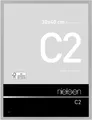 nielsen Bilderrahmen Aluminium Bilderrahmen C2 mit Echtglas, (1 St)
