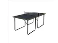 JOOLA Indoor Tischtennisplatte MIDSIZE, klappbarer Tischtennistisch, klein inkl. Tischtennisnetz, dark-grey, 168 x 84 x 76 cm