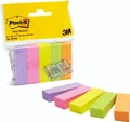 3M 670-5 Klebezettel Rechteck Mehrfarben 100 Blätter (670/5)