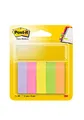 Post-it 670-5 Haftstreifen Page Marker schmal, 15 x 50 mm, neonfarben, 5x100 Blatt