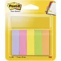 3134375317160 Znaczniki samoprzylepne Post-it®, 5 pastelowych kolorów, 15x50mm,5