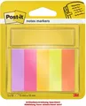 Post-it Haftstreifen Page Marker, Papier, schmal, Energetic
