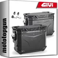 SEITENKOFFER OBK EVO SMART SCHWARZ ABGESCHRÄGT 88 GIVI BENELLI TRK 702 X 2024 24