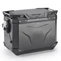 Givi  48L Smart Monokey Cam-Side Linksseitiges Gehause in Schwarz Aluminium